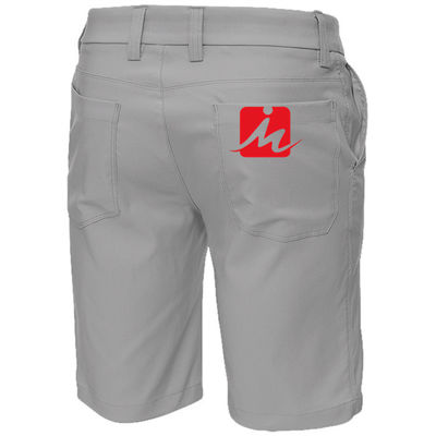 পুরুষদের নৈমিত্তিক স্ট্রেচ গলফ শর্টস পলিয়েস্টার স্প্যানডেক্স দ্রুত শুকনো শ্বাস-প্রশ্বাসের গলফ শর্টস